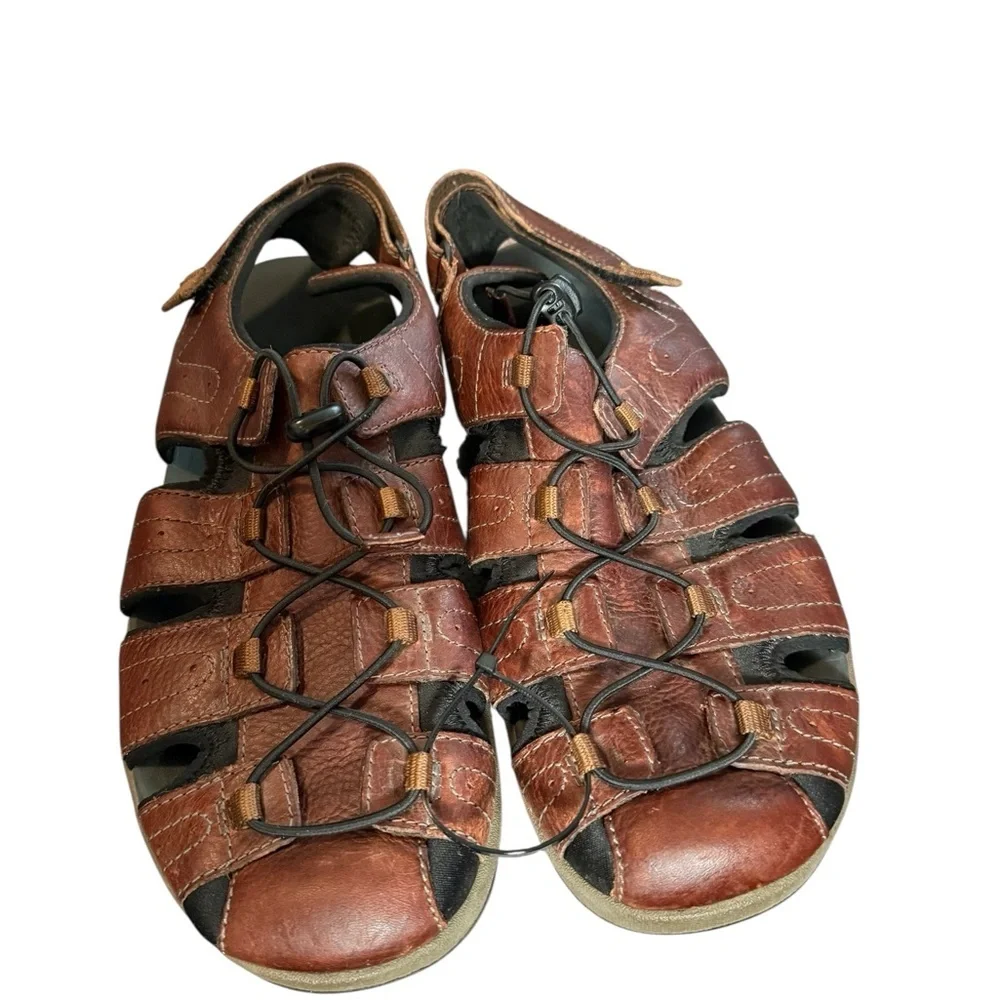Clarks Brixby Cove Leather Slip On     Walking Comfort Closed Toe Shoe 13 Medium - Picture 10 of 10